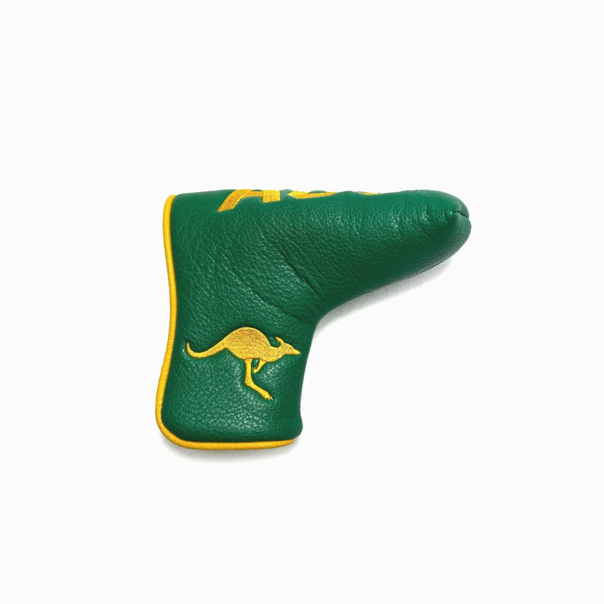 GolfCraft Australia Blade Putter Headcover - Green/Gold