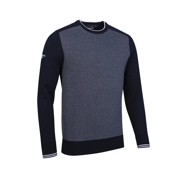 GLENMUIR MENS DALRY COTTON CREW NECK SWEATER