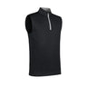 Glenmuir Dunnet Performance Stretch Wind Vest - Light Grey/White