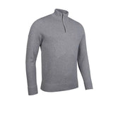 GLENMUIR MENS EXETER COTTON 1/4ZIP SWEATER