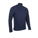GLENMUIR MENS EXETER COTTON 1/4ZIP SWEATER