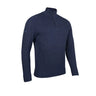 GLENMUIR MENS EXETER COTTON 1/4ZIP SWEATER