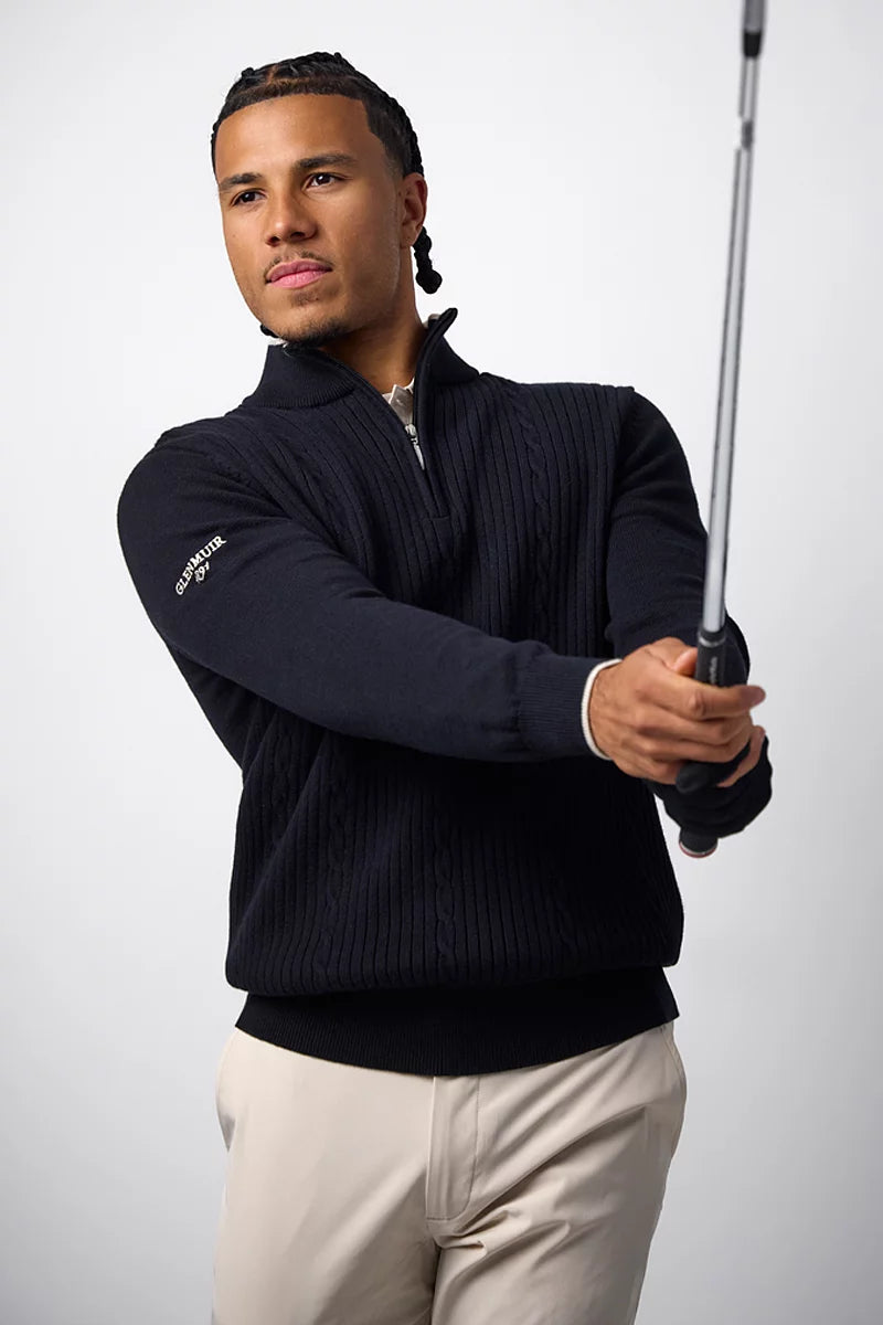 Glenmuir Hoy 1/4 Zip Neck Sweater