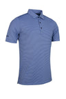 Glenmuir Torrance Performance Polo - Light Blue/Navy