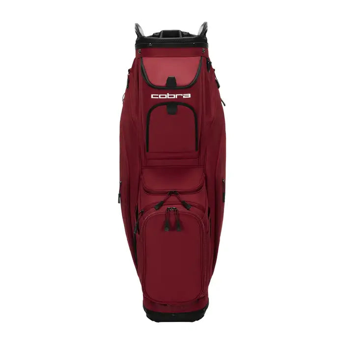 Cobra 2025 Ultralight Pro Cart Bag - Dark Crimson