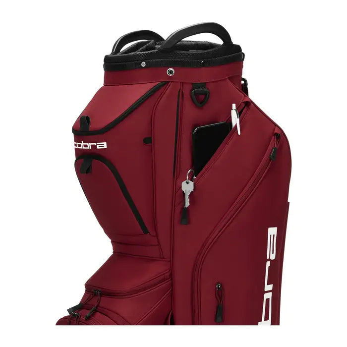 Cobra 2025 Ultralight Pro Cart Bag - Dark Crimson
