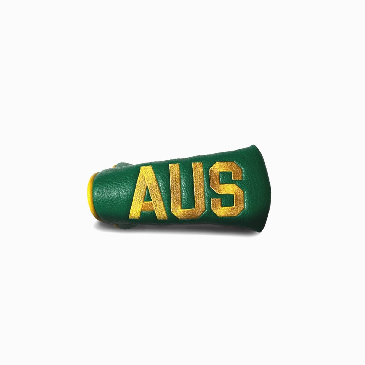GolfCraft Australia Blade Putter Headcover - Green/Gold