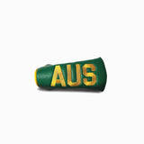 GolfCraft Australia Blade Putter Headcover - Green/Gold