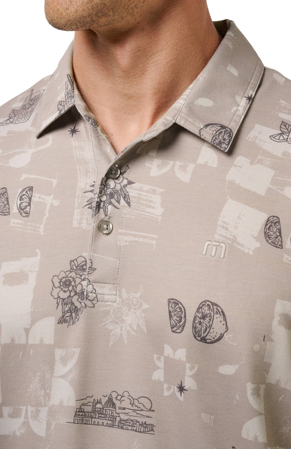 TravisMathew Featherweight Spritz Polo