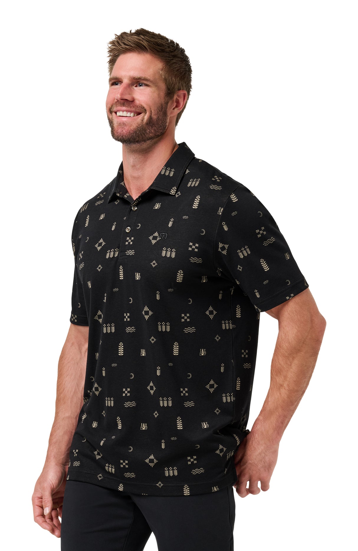 TravisMathew Weather Patterns Polo