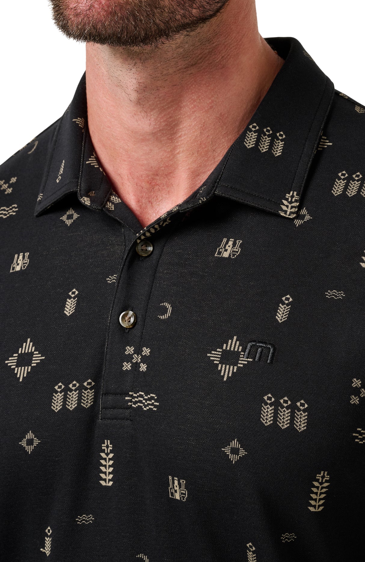 TravisMathew Weather Patterns Polo