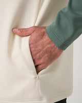 TravisMathew Fibercloud Color Block 1/4 Zip Pullover