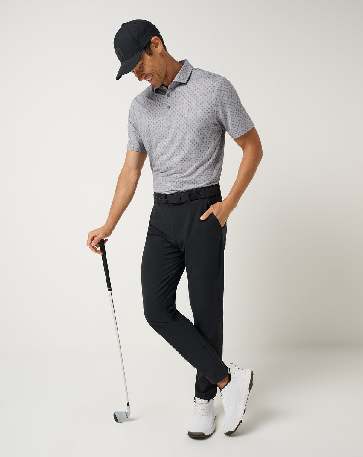 TravisMathew Final Drive Geo Polo