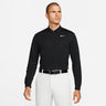 Nke Dri Fit Victory Solid Long Sleeve Polo