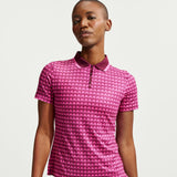 Nike Dri Fit Tour Short Sleeve Print Ladies Polo