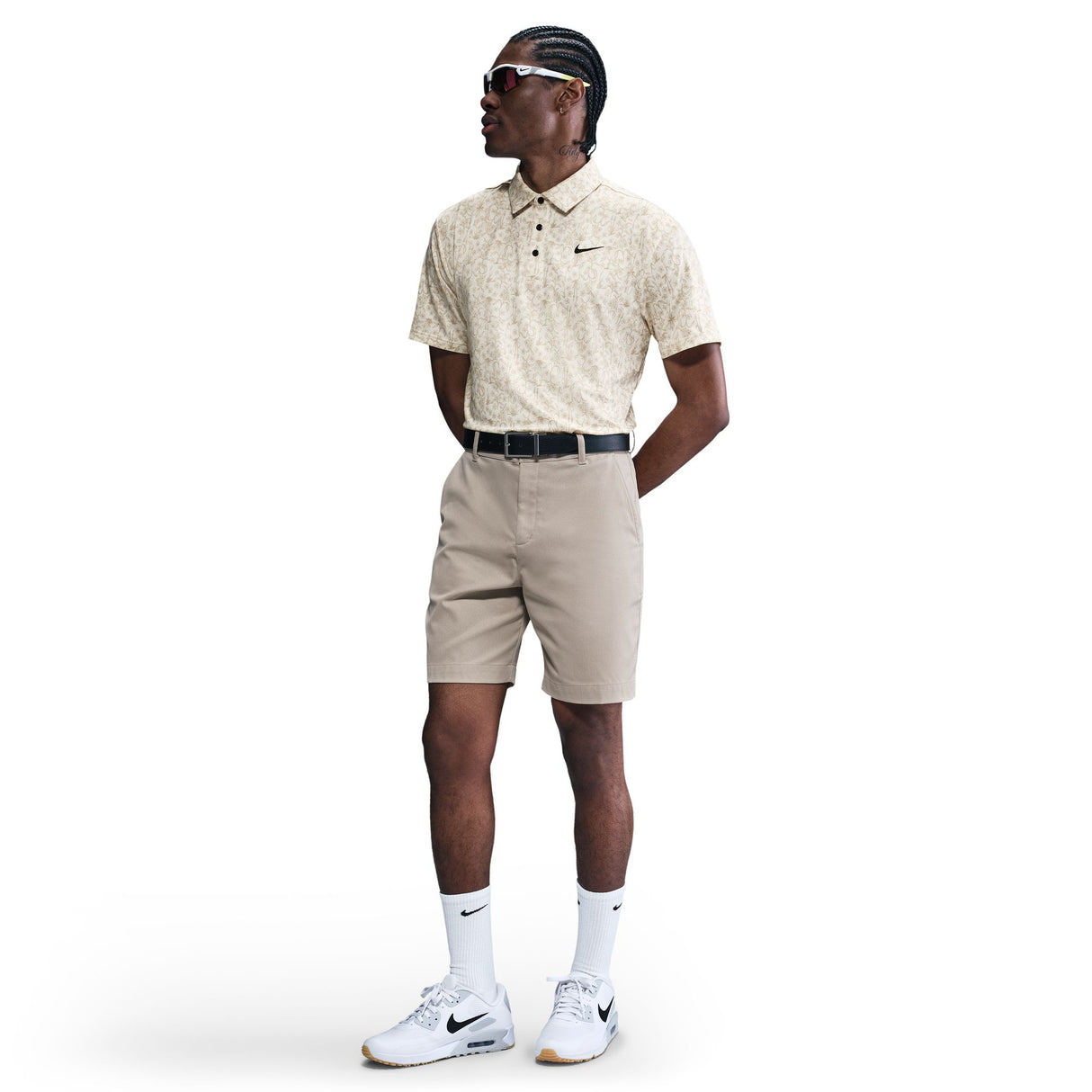 Nike Dri Fit Tour POA Print Polo