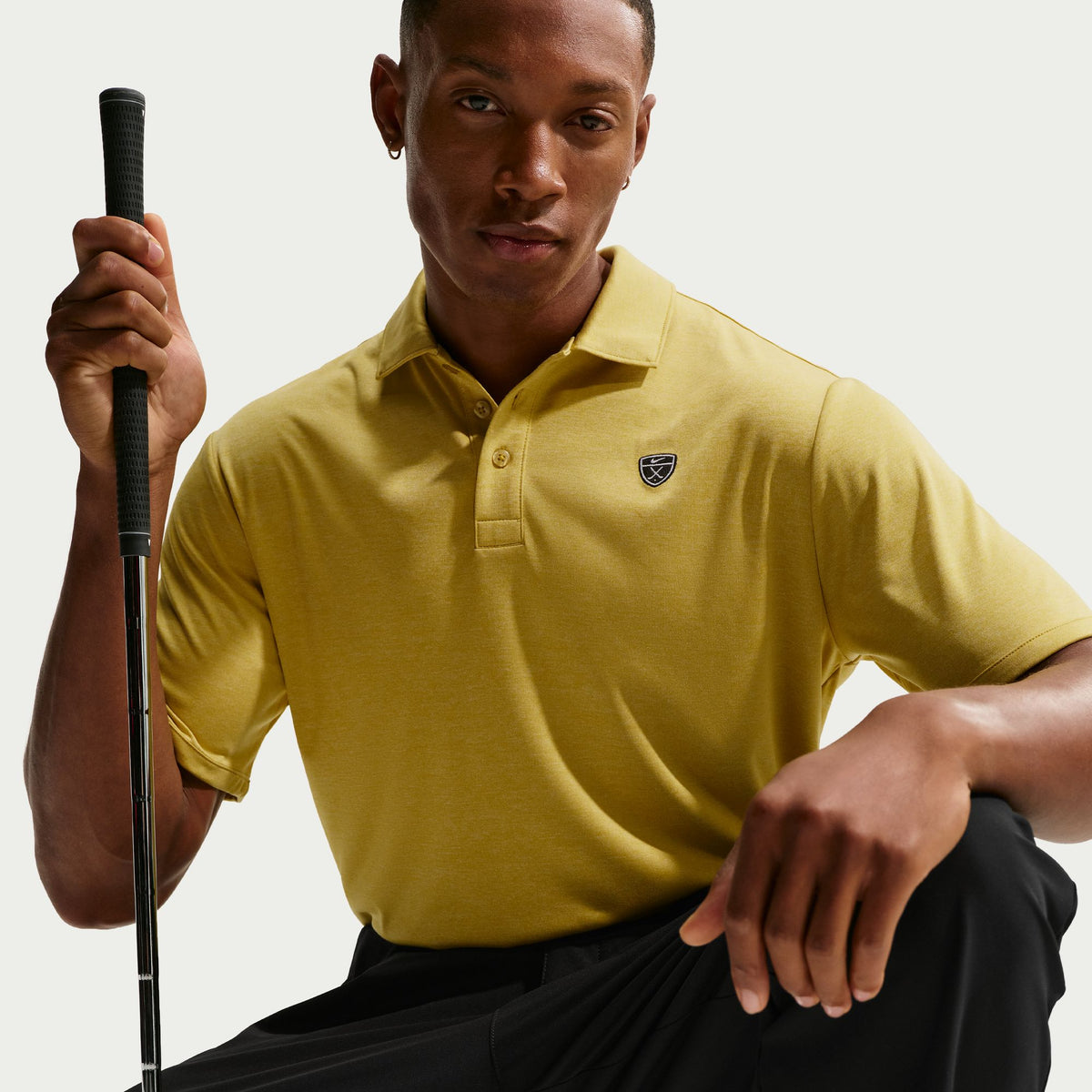 Nike DF Par Heather Polo
