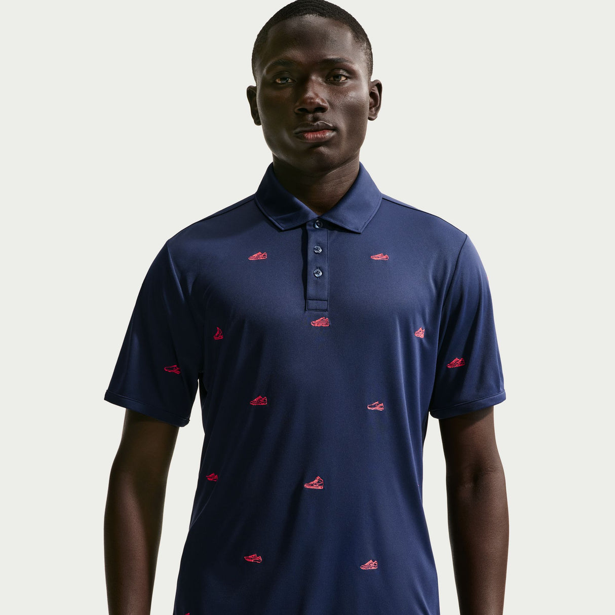Nike Par Dri Fit Shoe Emblem Polo