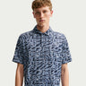 Nike Dri Fit Tartan Camo Print Golf Polo