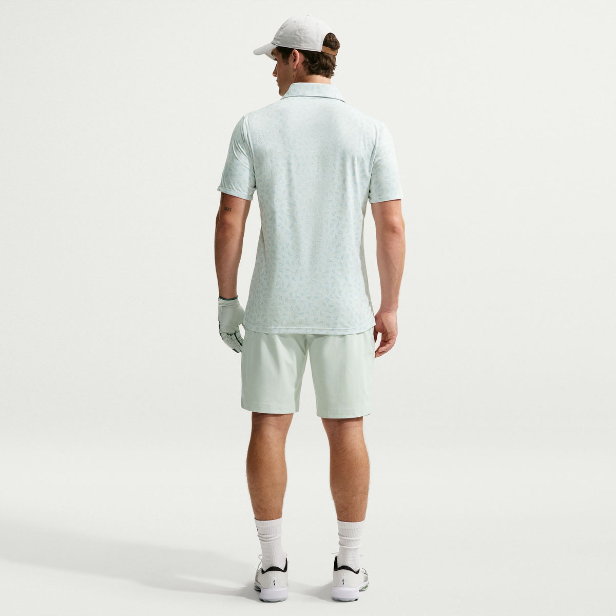 Nike Dri-Fit Grass Print Golf Polo