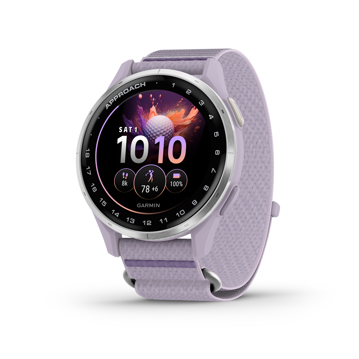Garmin J1 GPS 43mm Watch - Lilac