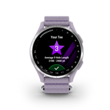 Garmin J1 GPS 43mm Watch - Lilac