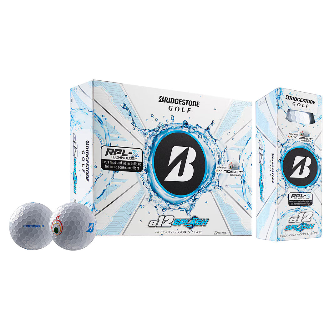 Bridgestone e12 Splash Golf Balls 12pk - White