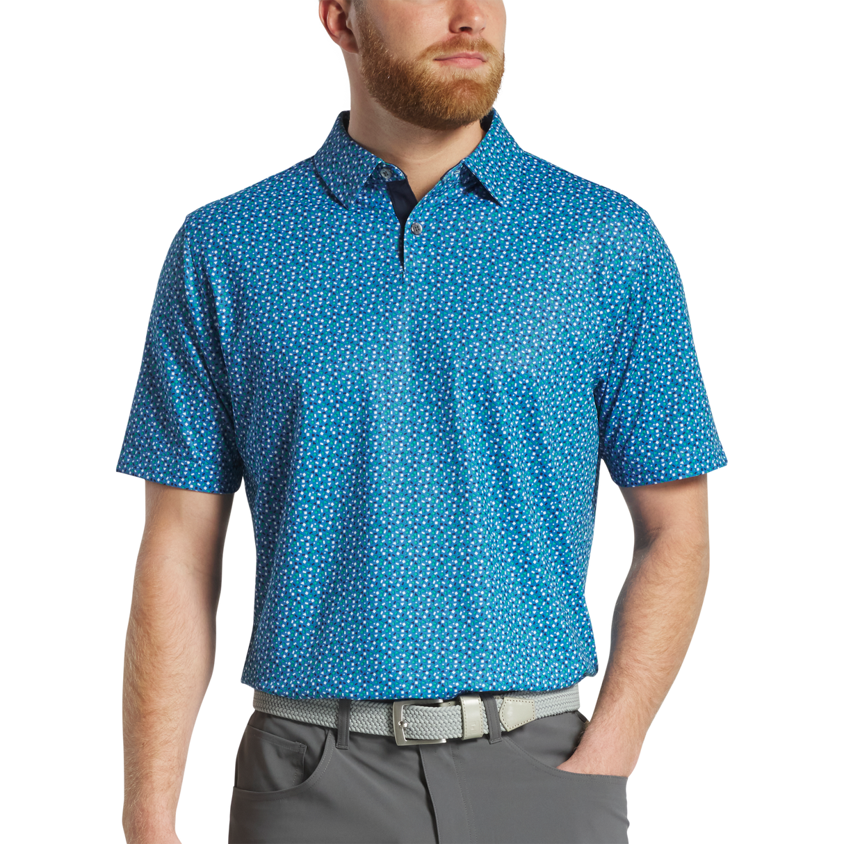 FootJoy Geometry Print Polo