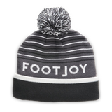 FootJoy Striped Pom Pom Beanie