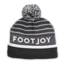 FootJoy Striped Pom Pom Beanie