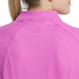 FootJoy Embossed 1/4 Zip Ladies Pullover