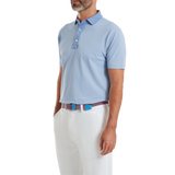 FootJoy Star Geo Trim Pique Polo