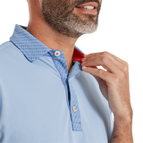 FootJoy Star Geo Trim Pique Polo