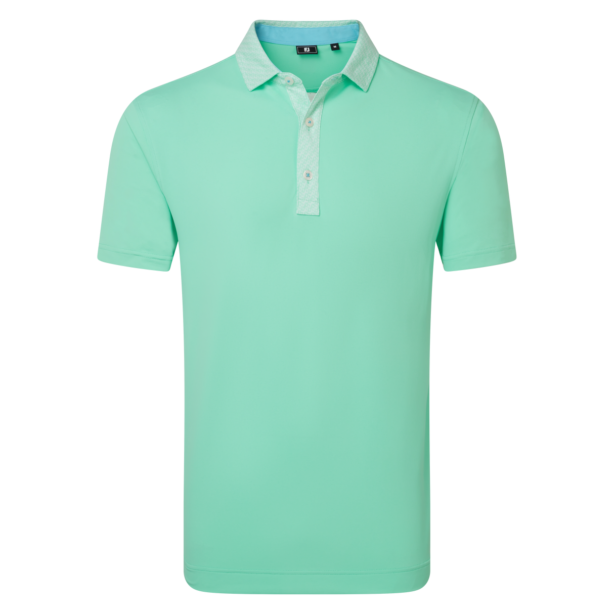 FootJoy Star Geo Trim Pique Polo