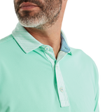 FootJoy Star Geo Trim Pique Polo