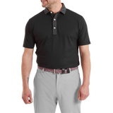FootJoy Star Geo Trim Pique Polo