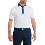 FootJoy Star Geo Trim Pique Polo