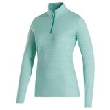 FootJoy Sun Protection Printed 1/4 Zip Ladies Polo