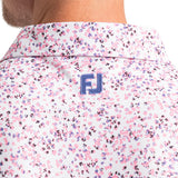 FootJoy Watercolor Foral Print Pique Polo