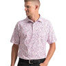 FootJoy Watercolor Foral Print Pique Polo