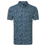 FootJoy Watercolor Foral Print Pique Polo