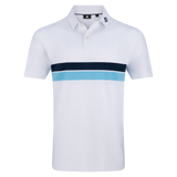 FootJoy Double Chest Band Stretch Pique Self Collar Polo