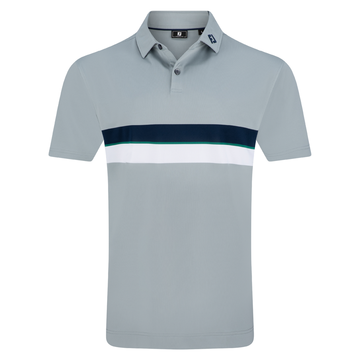 FootJoy Double Chest Band Pique Self Collar Polo