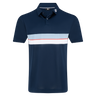 FootJoy Double Chest Band Stretch Pique Self Collar Polo
