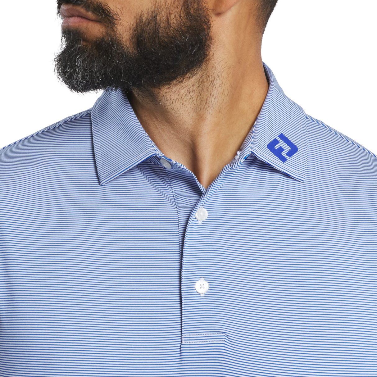 FootJoy Micro Feeder Stripe Polo