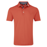 FootJoy Stretch Pique Solid Self Collar Polo