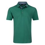 FootJoy Stretch Pique Solid Self Collar Polo