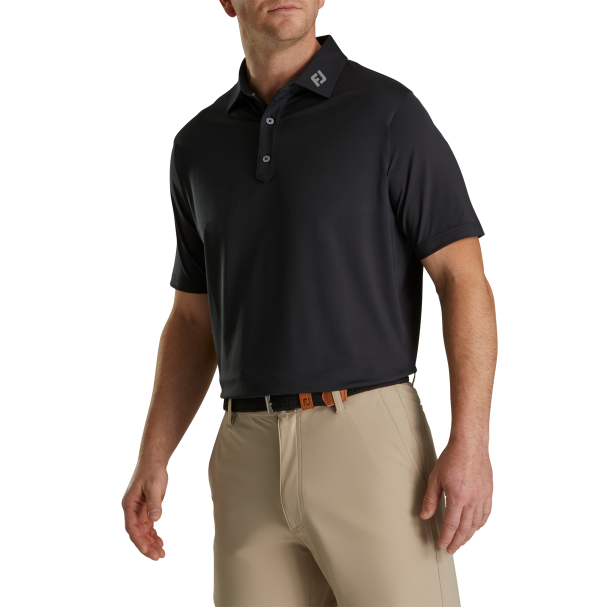 Footjoy Lisle Solid Polo