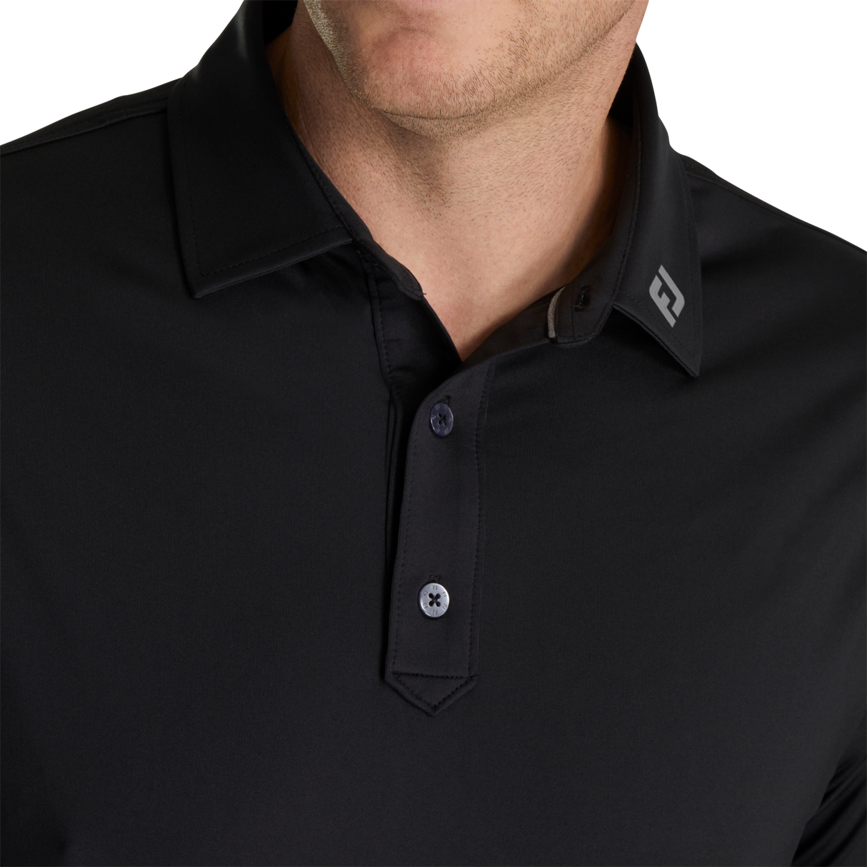 Footjoy Lisle Solid Polo