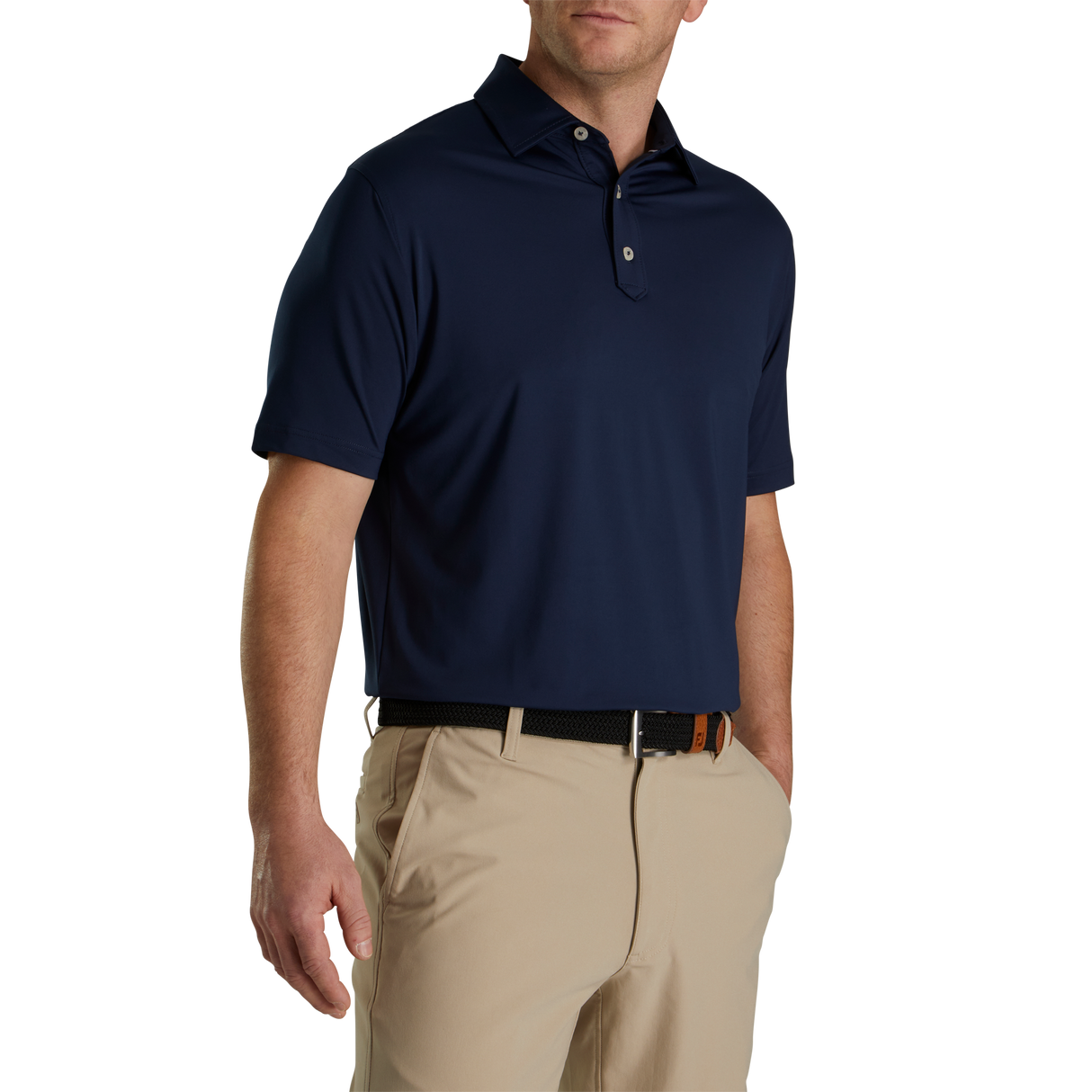 Footjoy Lisle Solid Polo